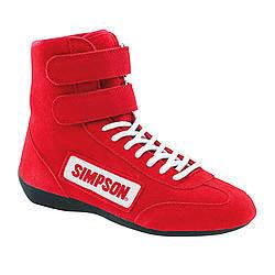 High Top Shoes 10.5 Red - Burlile Performance Products