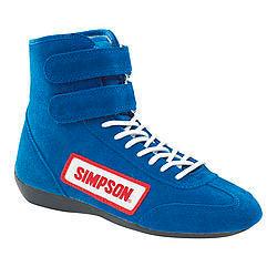High Top Shoes 10 Blue - Burlile Performance Products