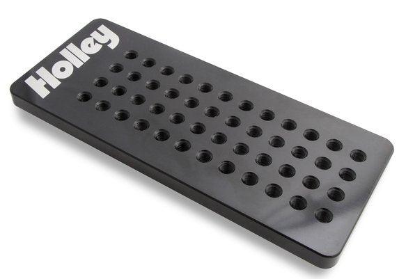 Holley Carb Jet Board Billet Alm - Black - Burlile Performance Products