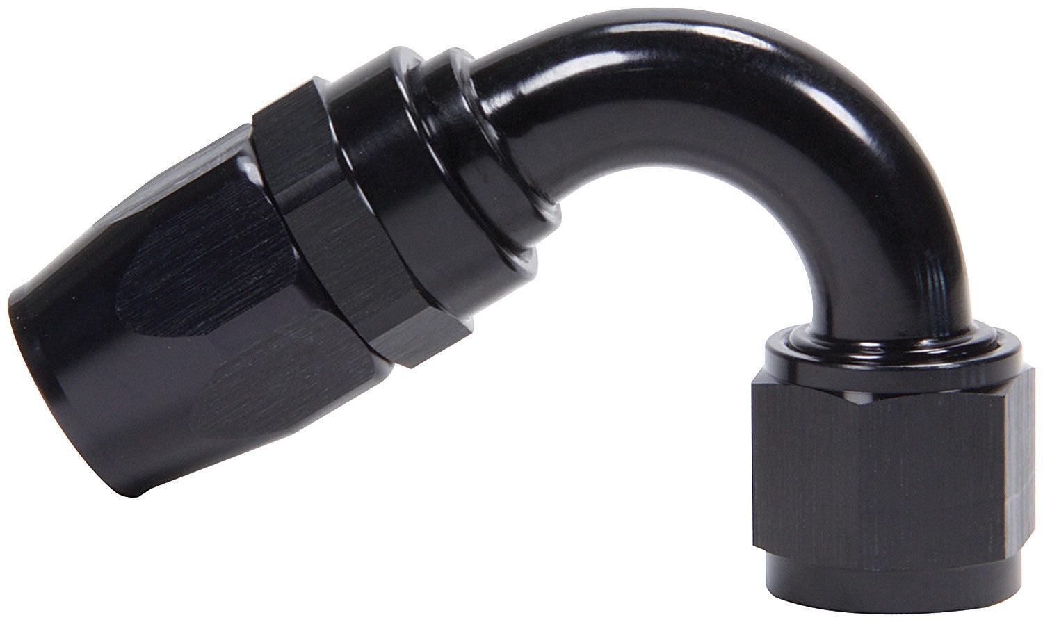Hose End 120 Degree -10 Black - Burlile Performance Products