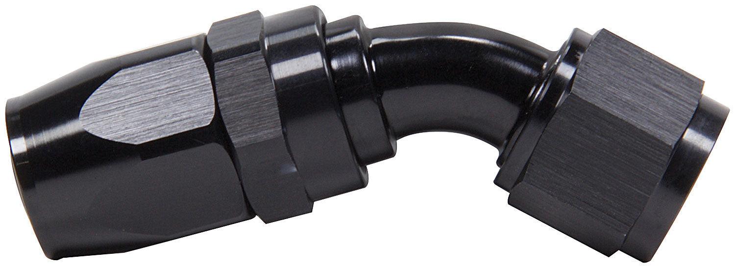 Hose End 45 Degree -10 Black - Burlile Performance Products