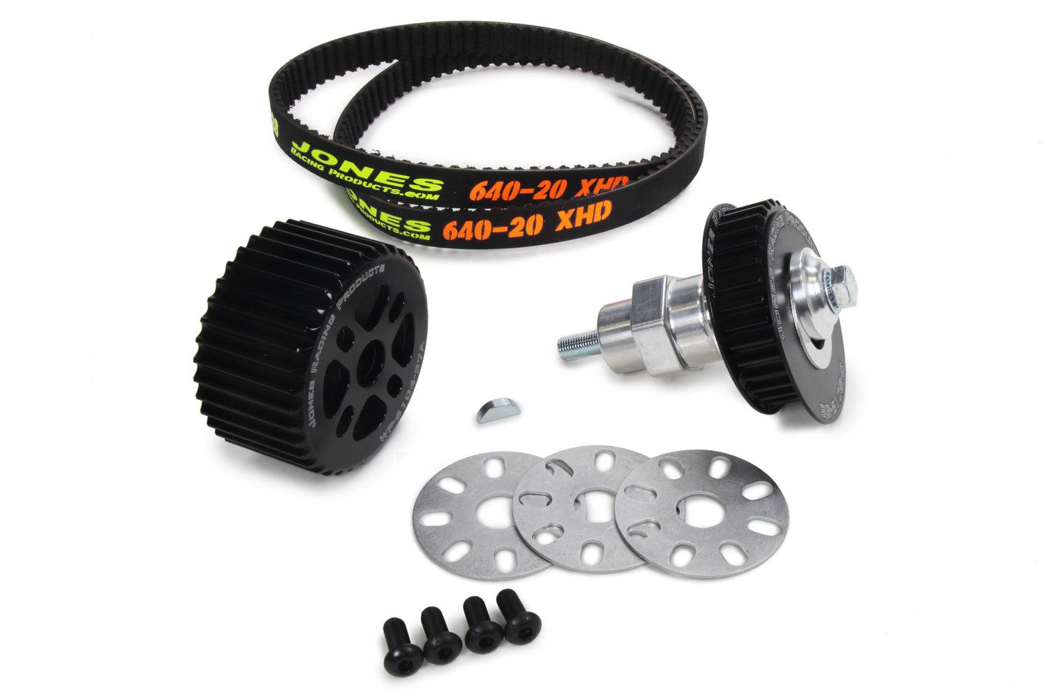 HTD Water Pump Drive Kit SBC 604 Crate - Burlile Performance Products