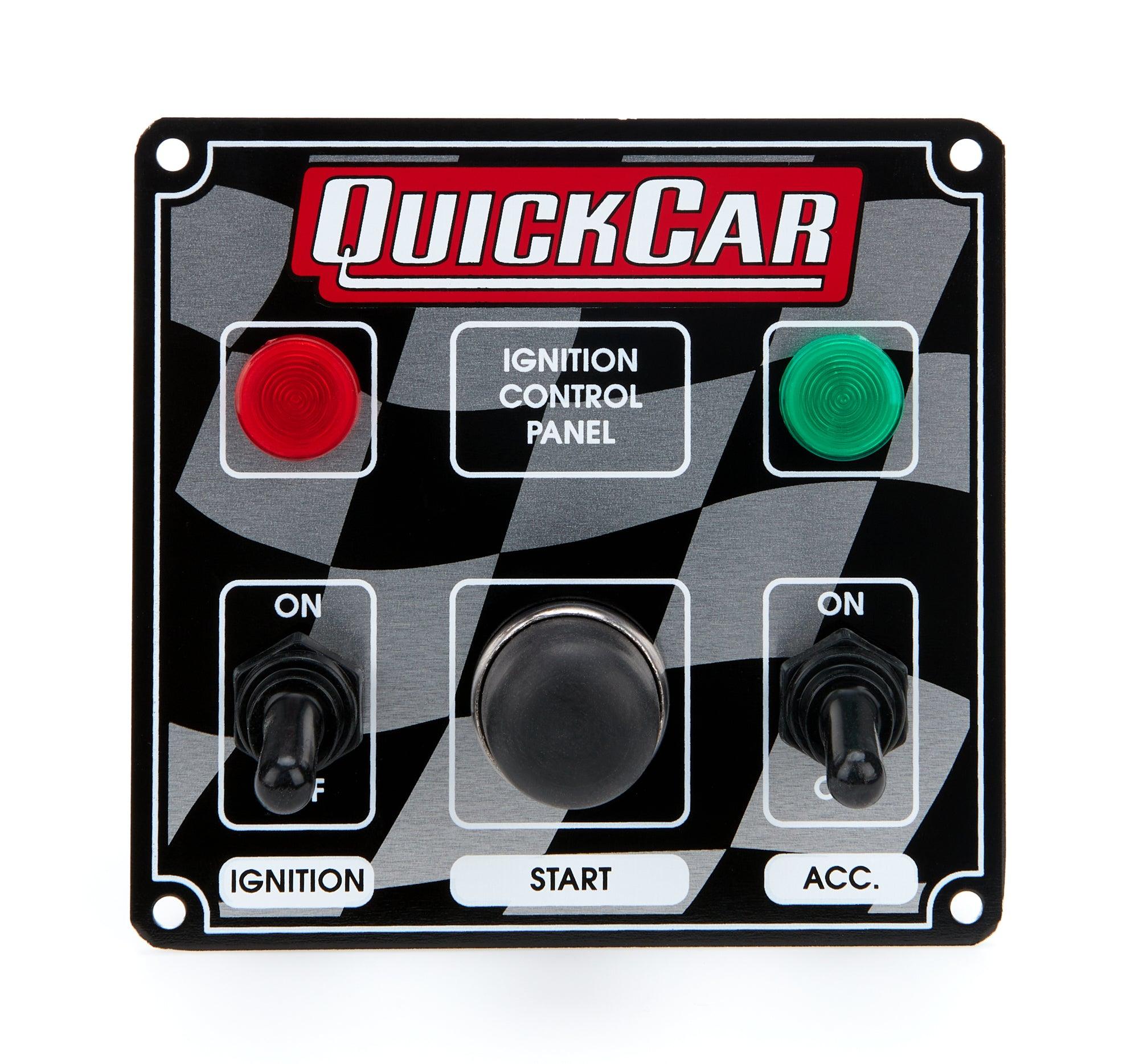 Ignition Panel 2 Switch w/Lights - Burlile Performance Products