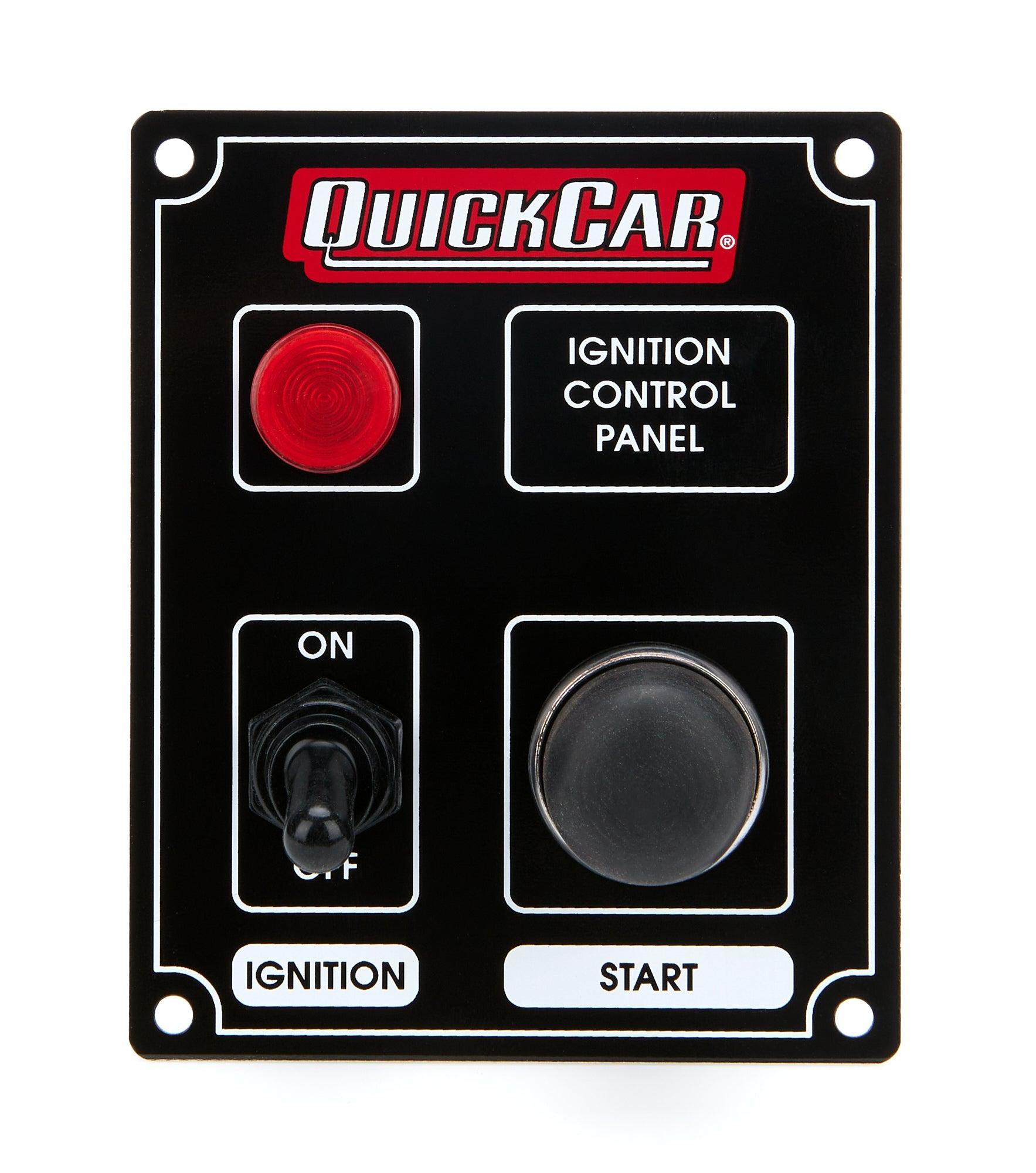 Ignition Panel Black w/ Lights - Burlile Performance Products
