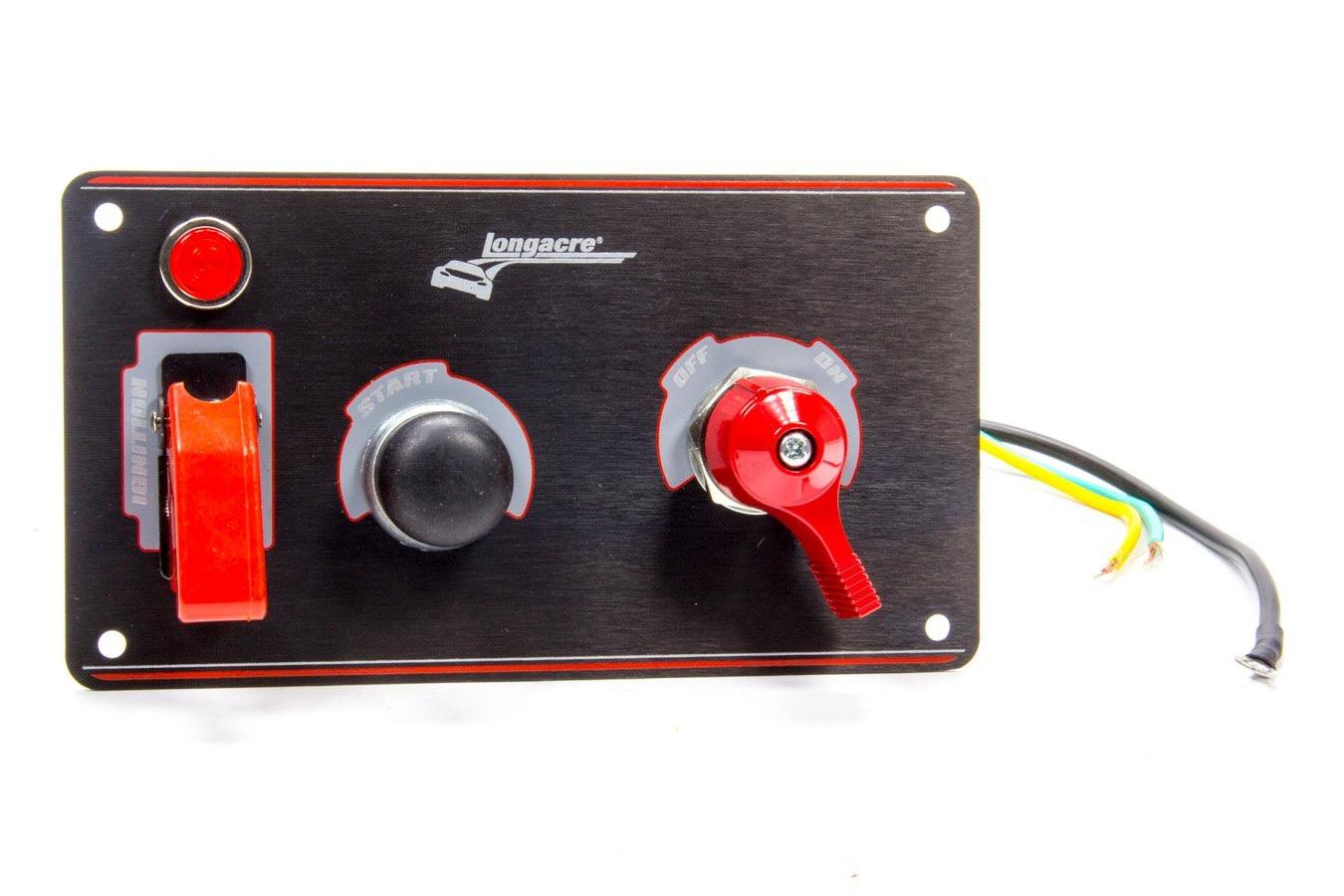 Ignition Panel Black w/Batt Disconnect - Burlile Performance Products