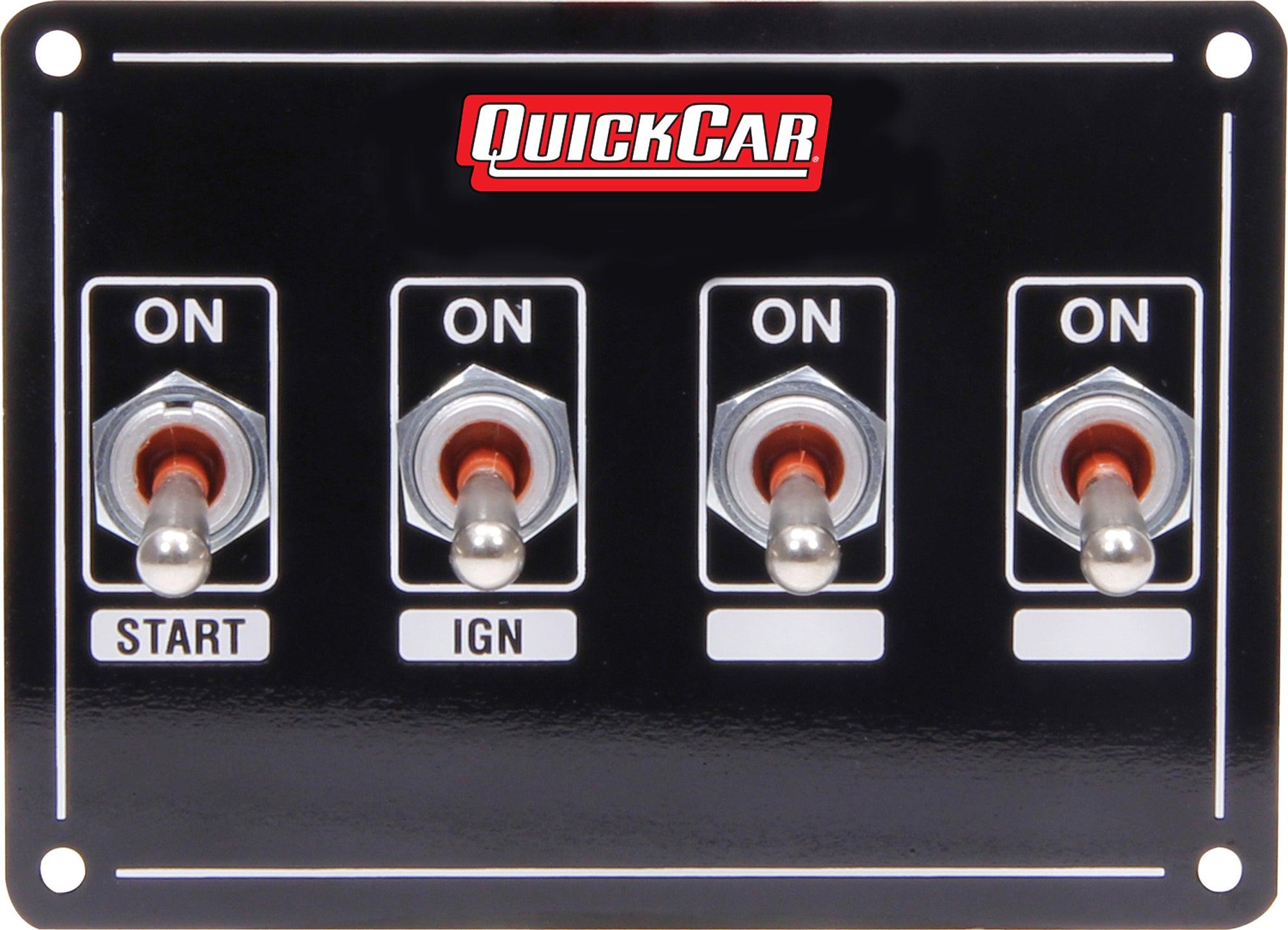 Ignition Panel Extreme 4 Switch Dual Ignition - Burlile Performance Products