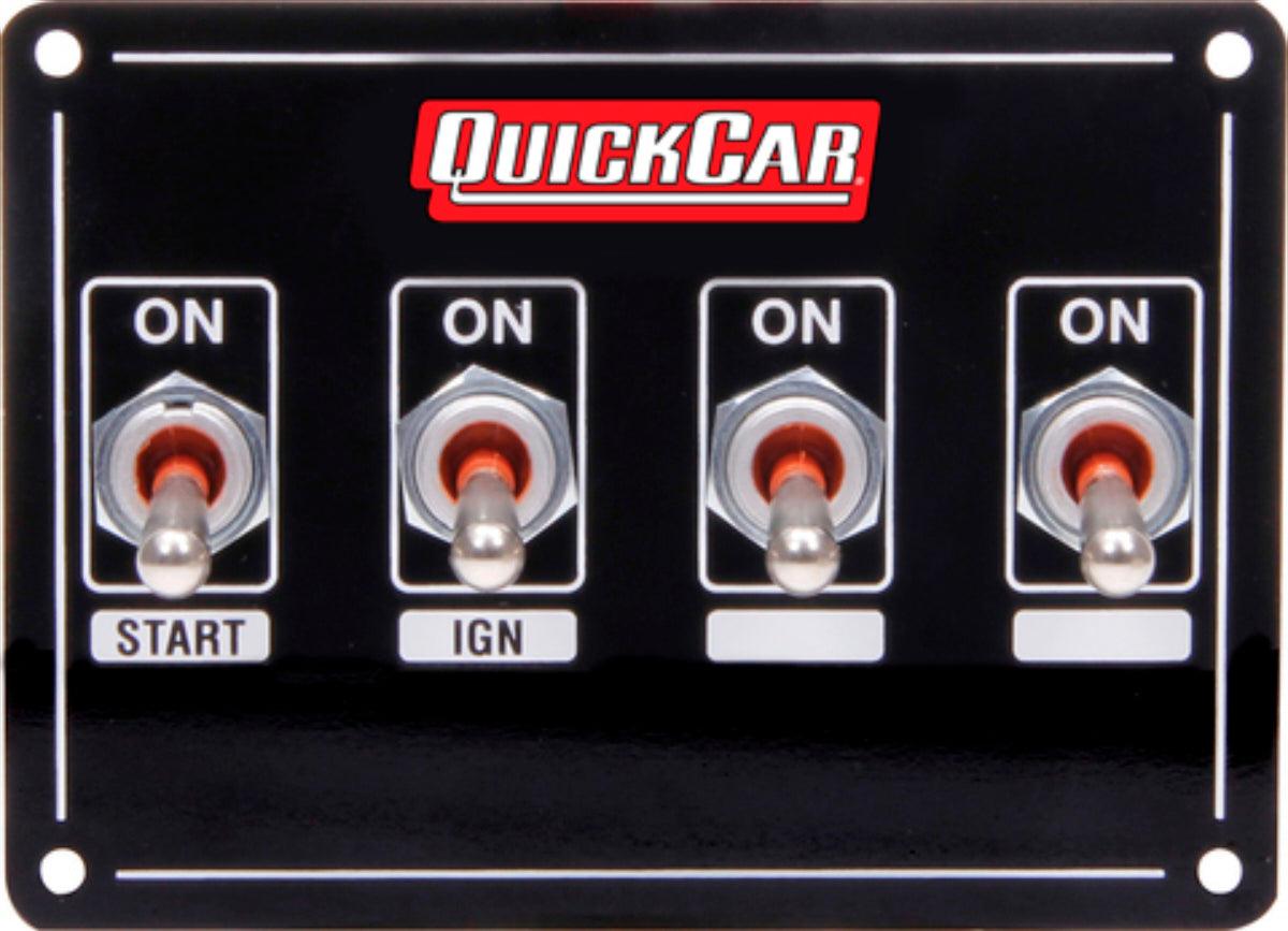 Ignition Panel Extreme 4 Switch Single Ignition - Burlile Performance Products