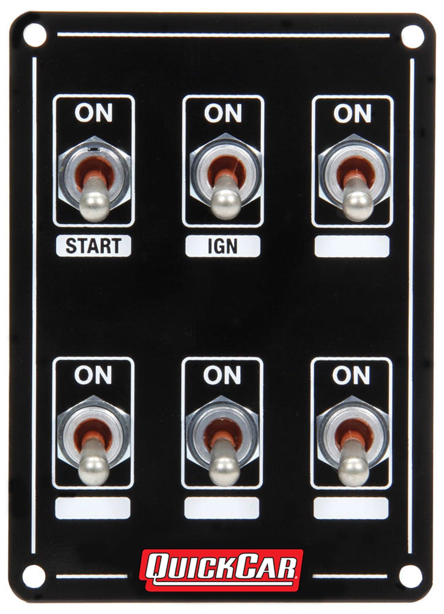 Ignition Panel Extreme 6 Switch Dual Ignition - Burlile Performance Products