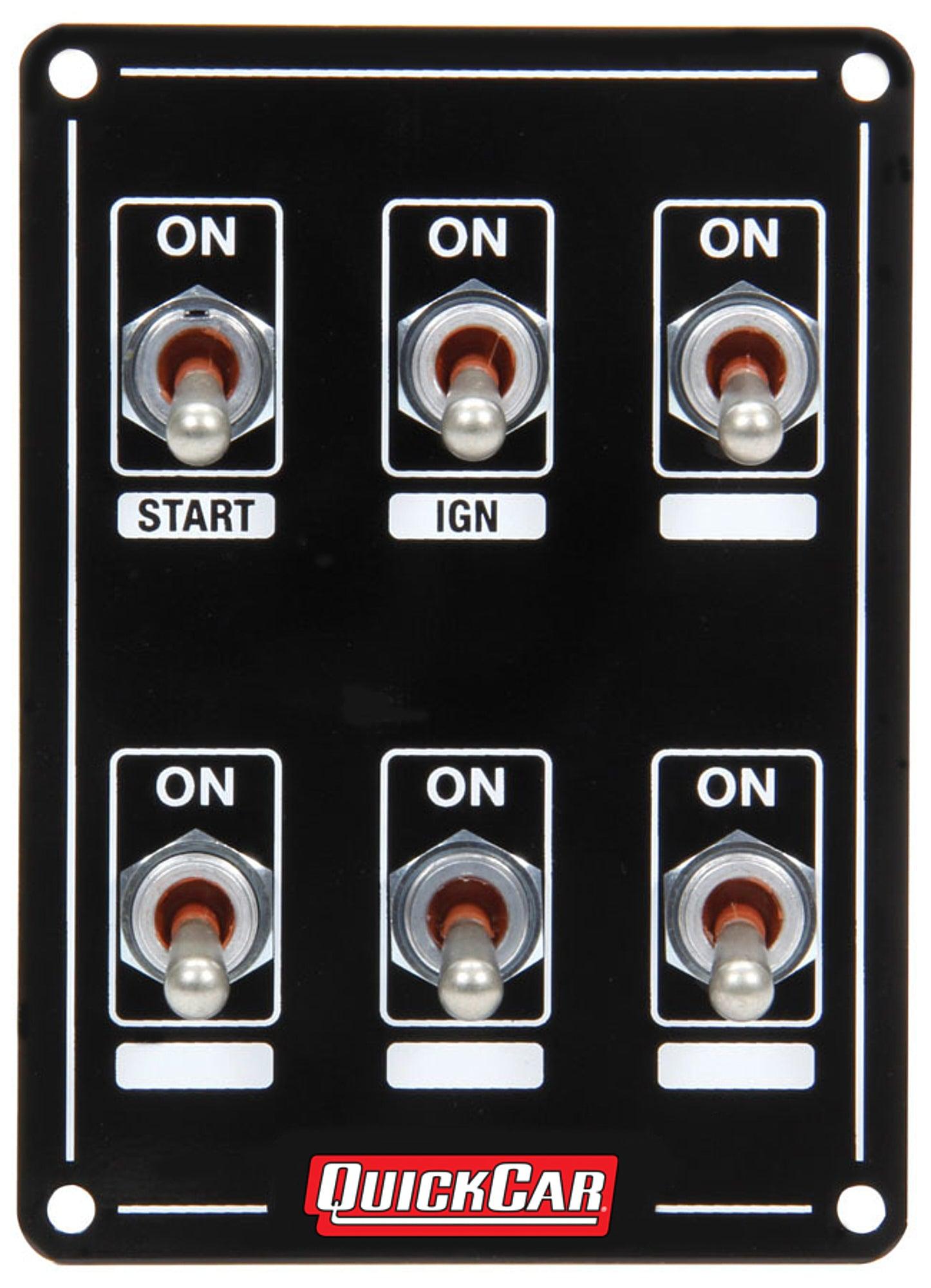 Ignition Panel Extreme 6 Switch Single Ignition - Burlile Performance Products