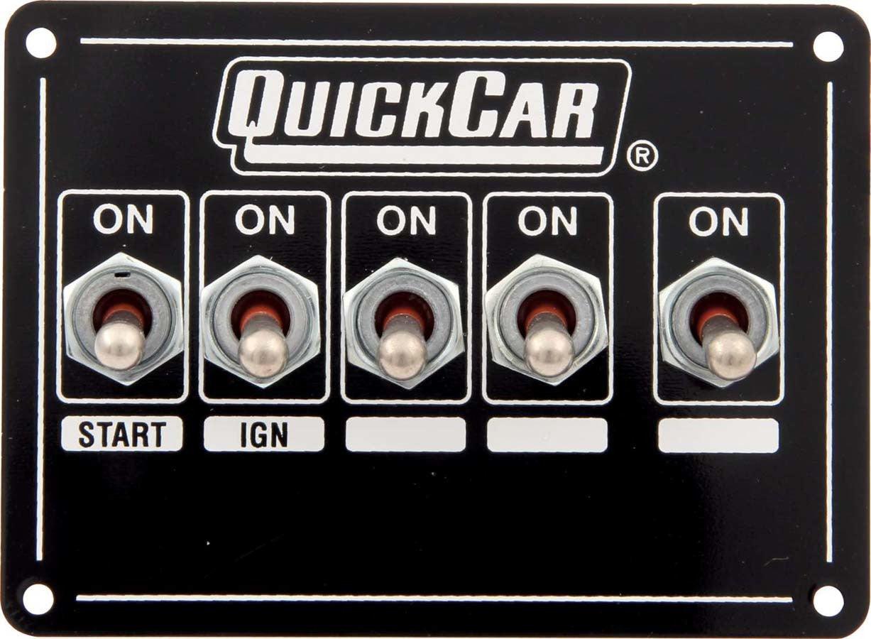Ignition Panel - Single Ing. w/Acc Switches - Burlile Performance Products