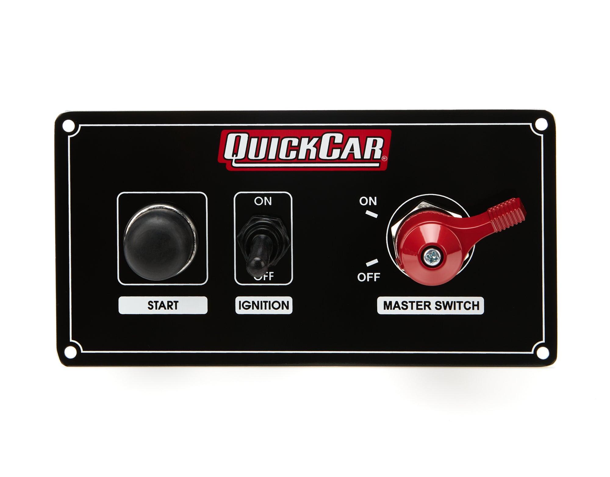 Ignition Panel w/ MSD & 1 Acc. Switch - Burlile Performance Products