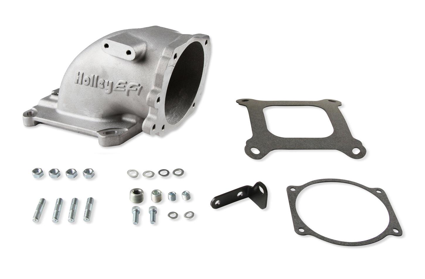 Intake Elbow 4150 Ford TB Flange - Burlile Performance Products