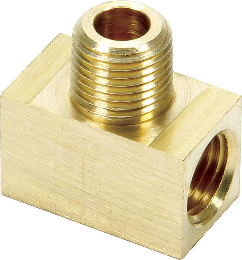 Inverted Flare Tee 3/16in w/ 1/8NPT Male - Burlile Performance Products