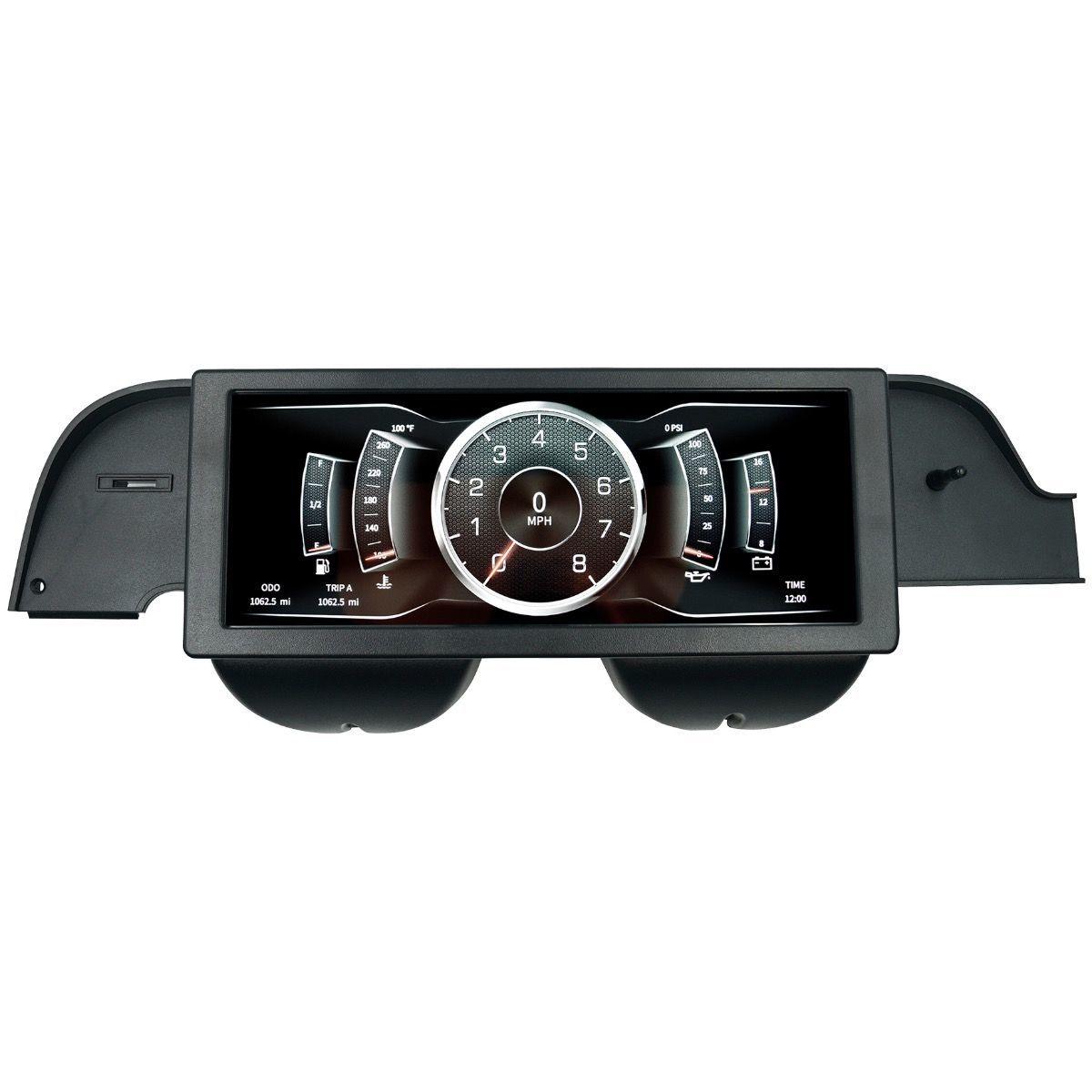 Invision LCD Dash Kit - 67-68 Mustang Direct Fit - Burlile Performance Products