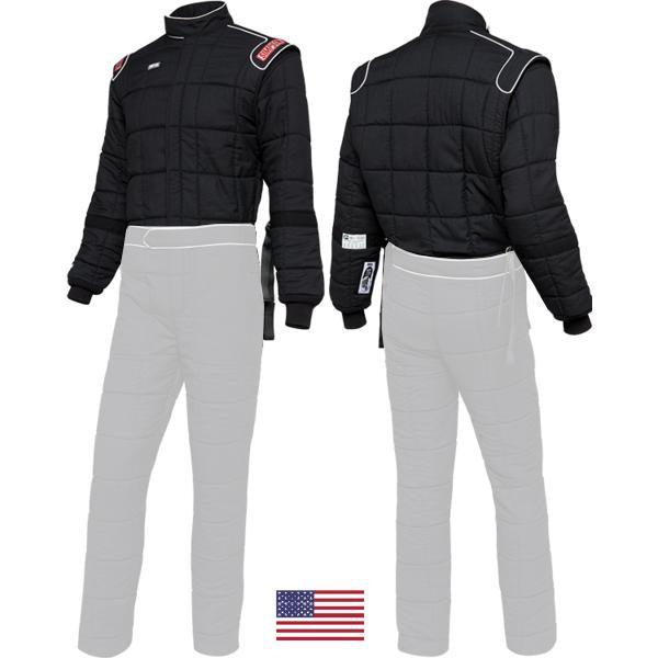 Jacket Black Medium Drag SFI-20 - Burlile Performance Products