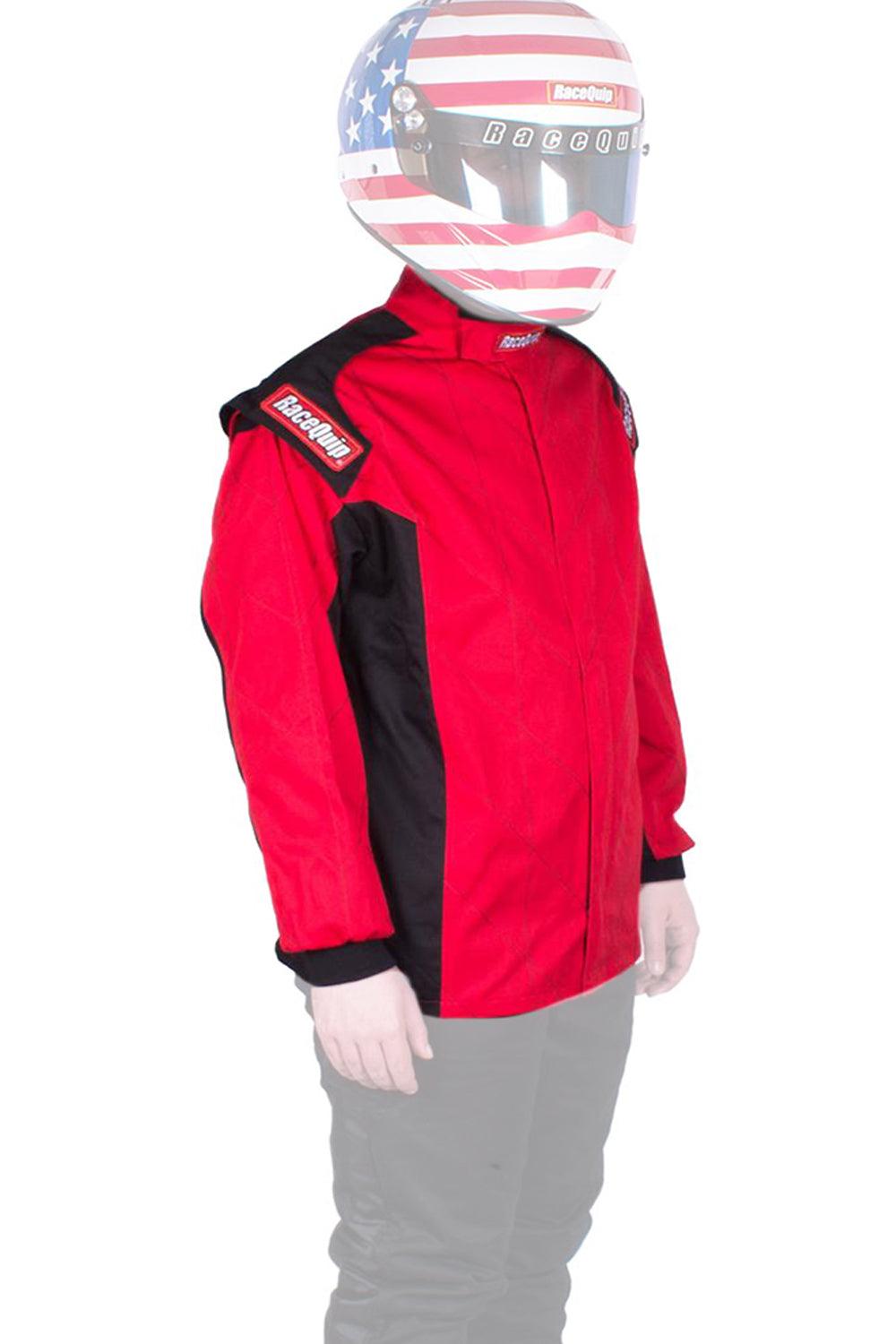 Jacket Chevron Red X-Large SFI-1 - Burlile Performance Products
