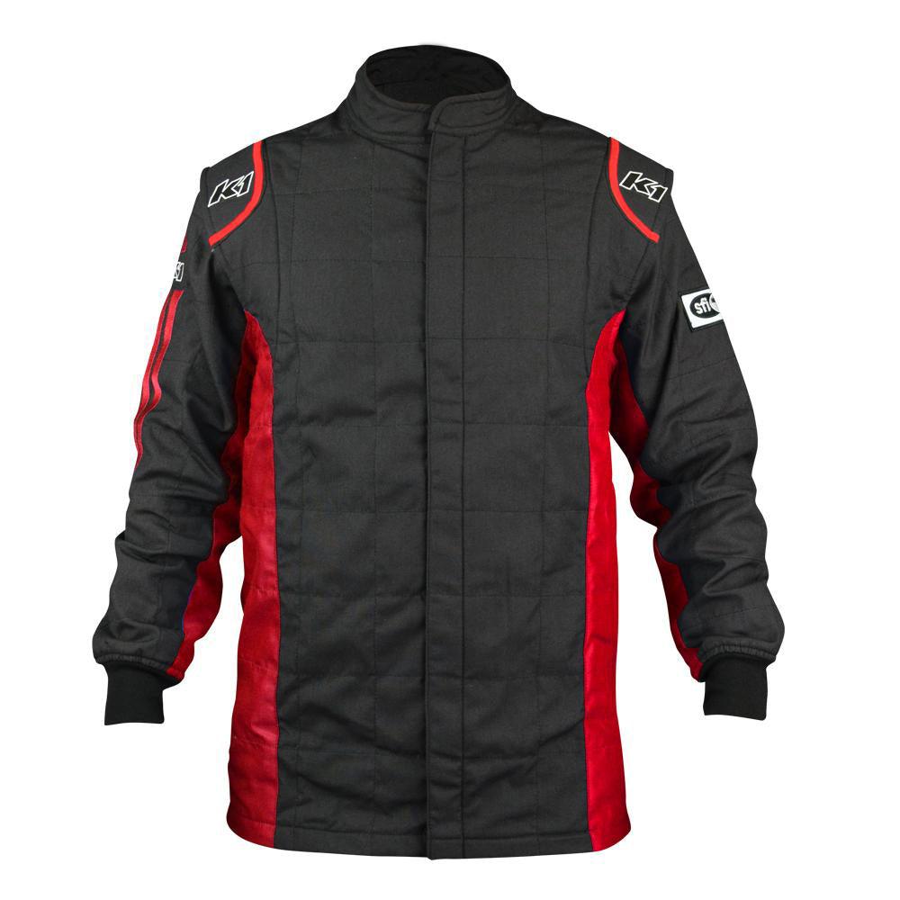 Jacket Sportsman Black / Red X-Large - Burlile Performance Products