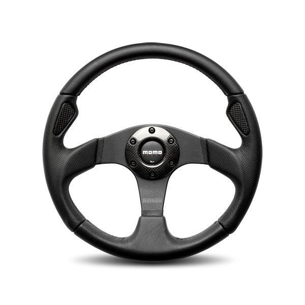 Jet Steering Wheel Leath er / Airleather 350mm - Burlile Performance Products