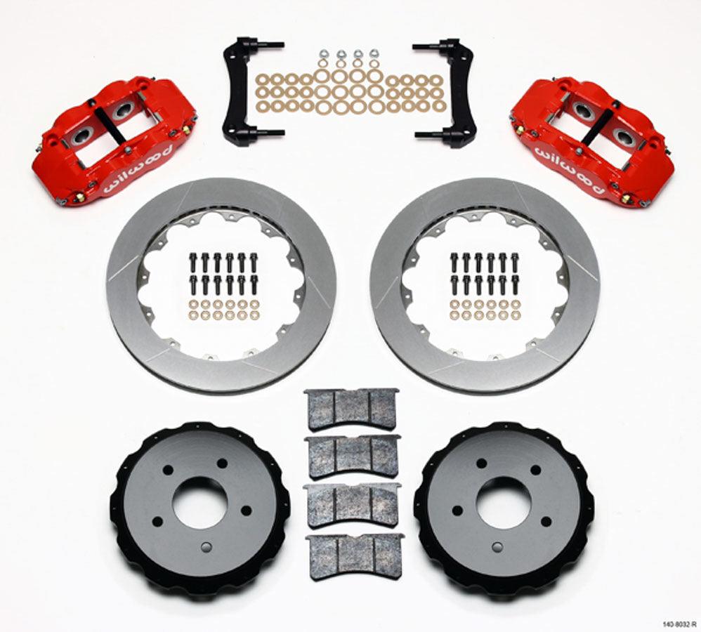 KIT REAR C5 VETTE 97-04/ C6 05-1313.00 ROTOR RED - Burlile Performance Products
