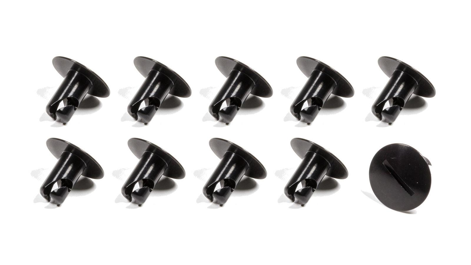 Large Head Button .500 Long Black Alum 10 Pack - Burlile Performance Products