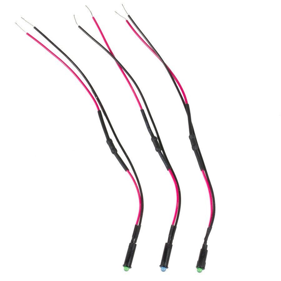 LED Light Kit w/2-Green & 1-Blue lights - Burlile Performance Products