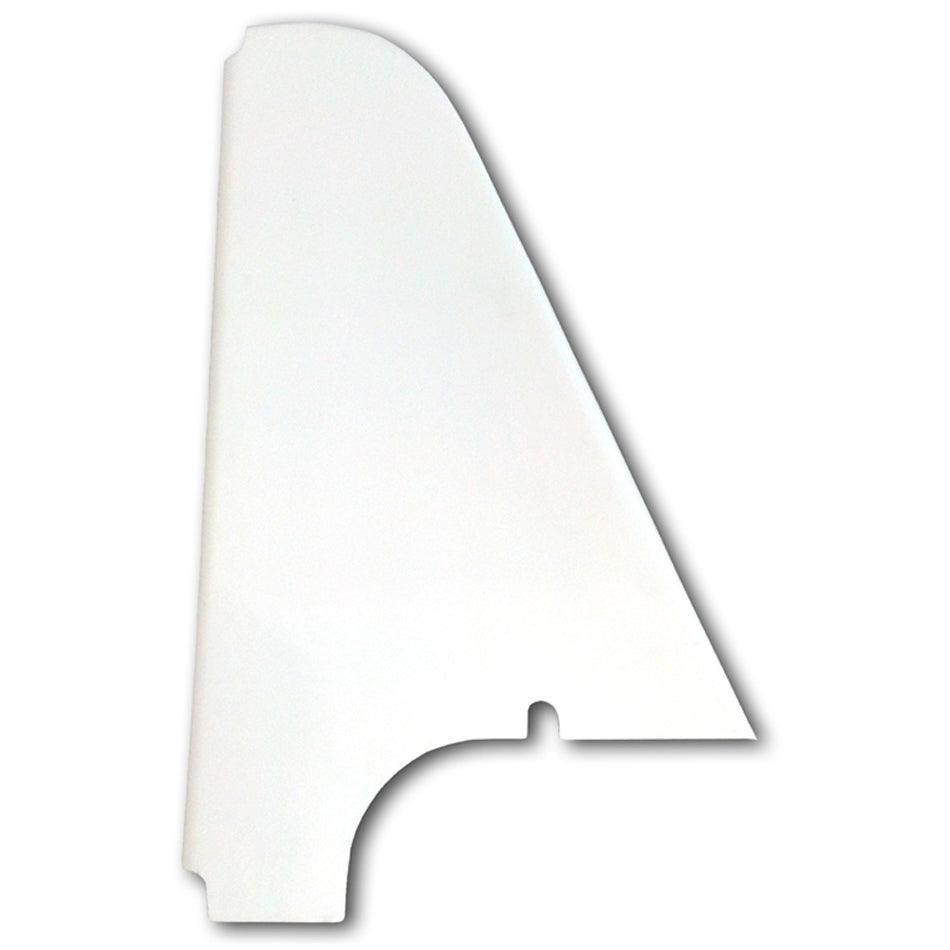 LH Arm Guard Sprint Car White Non-Safety Cage - Burlile Performance Products