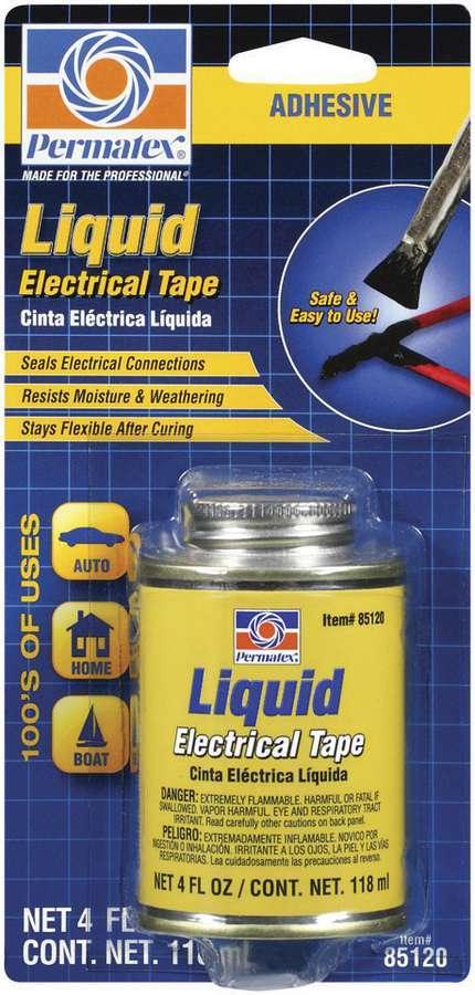 Liquid Electric Tape 4oz Can w/Brush - Burlile Performance Products