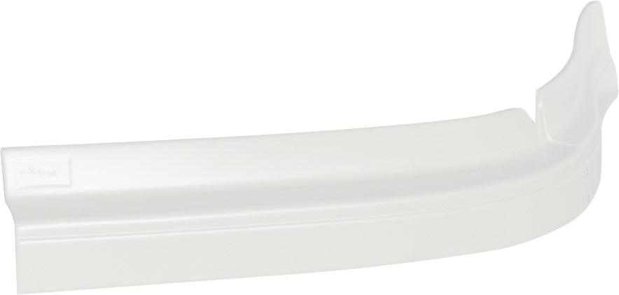 Lower Air Valance For MD3 Dirt Nose White - Burlile Performance Products