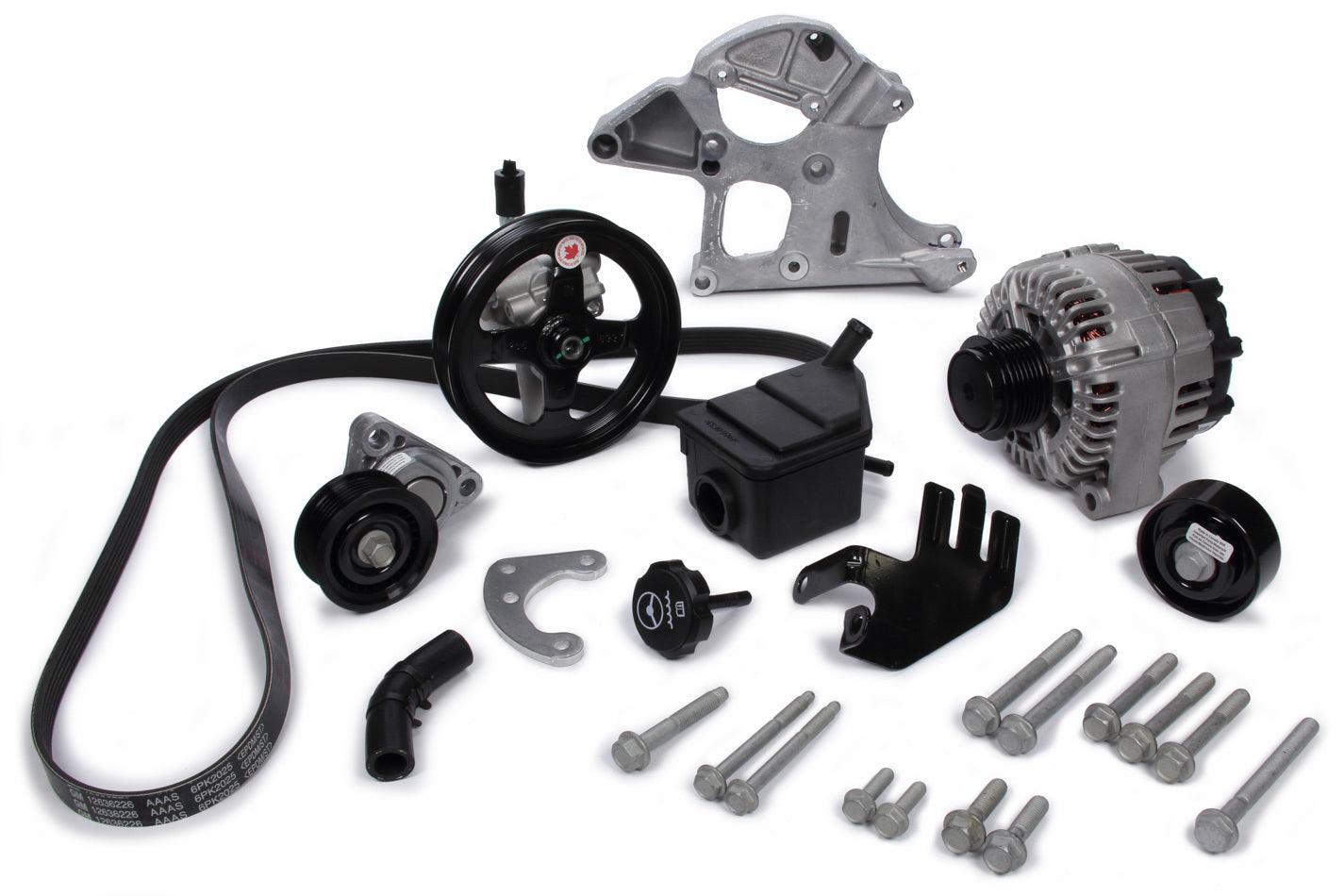 LS Deluxe Serpentine Drive Kit w/o AC - Burlile Performance Products