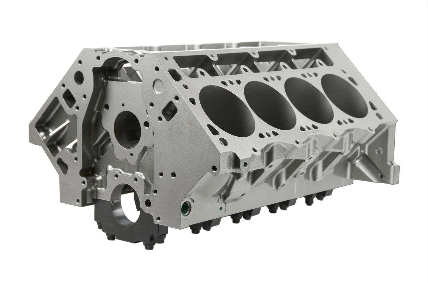 LS Iron Block - 9.240/ 4.125 w/Steel Main Caps - Burlile Performance Products