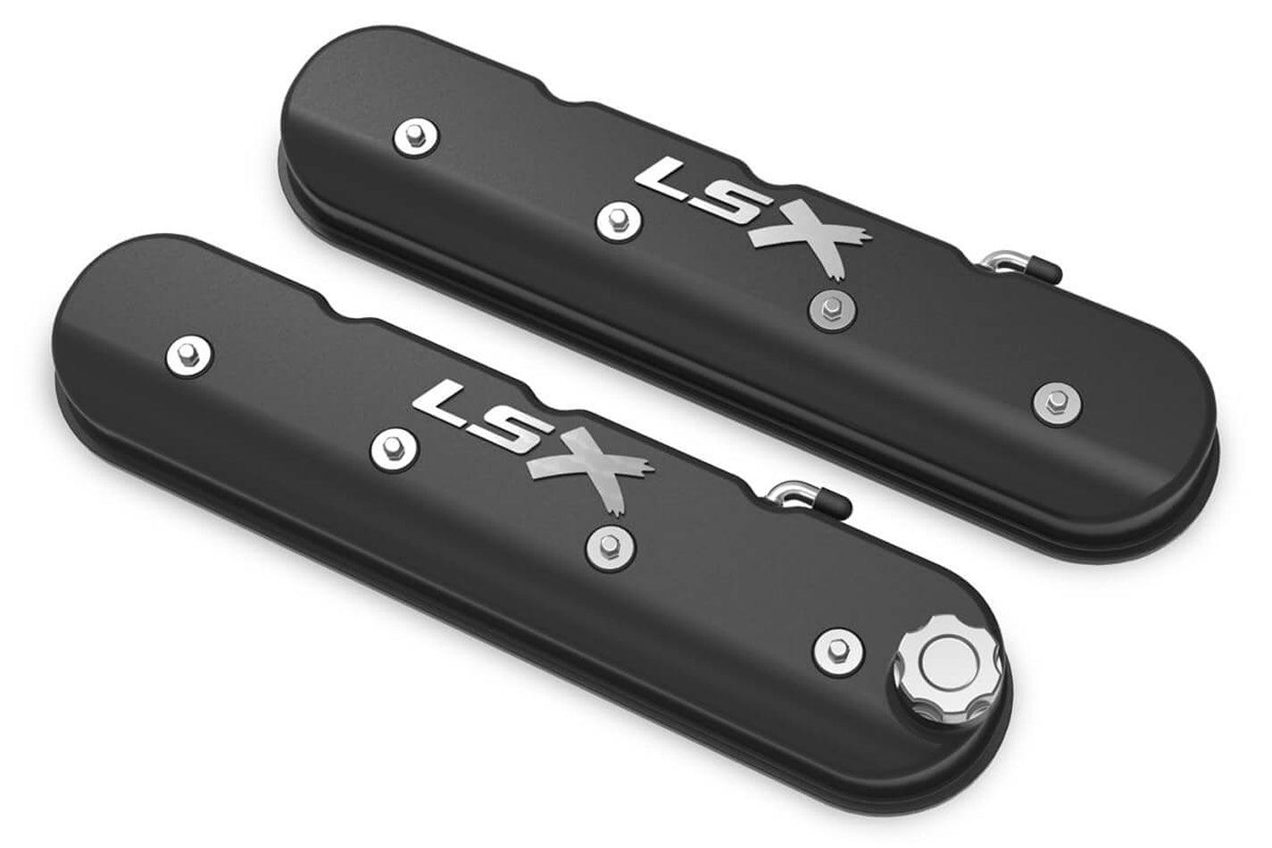 LS Series Valve Covers w/LSX Logo - Burlile Performance Products