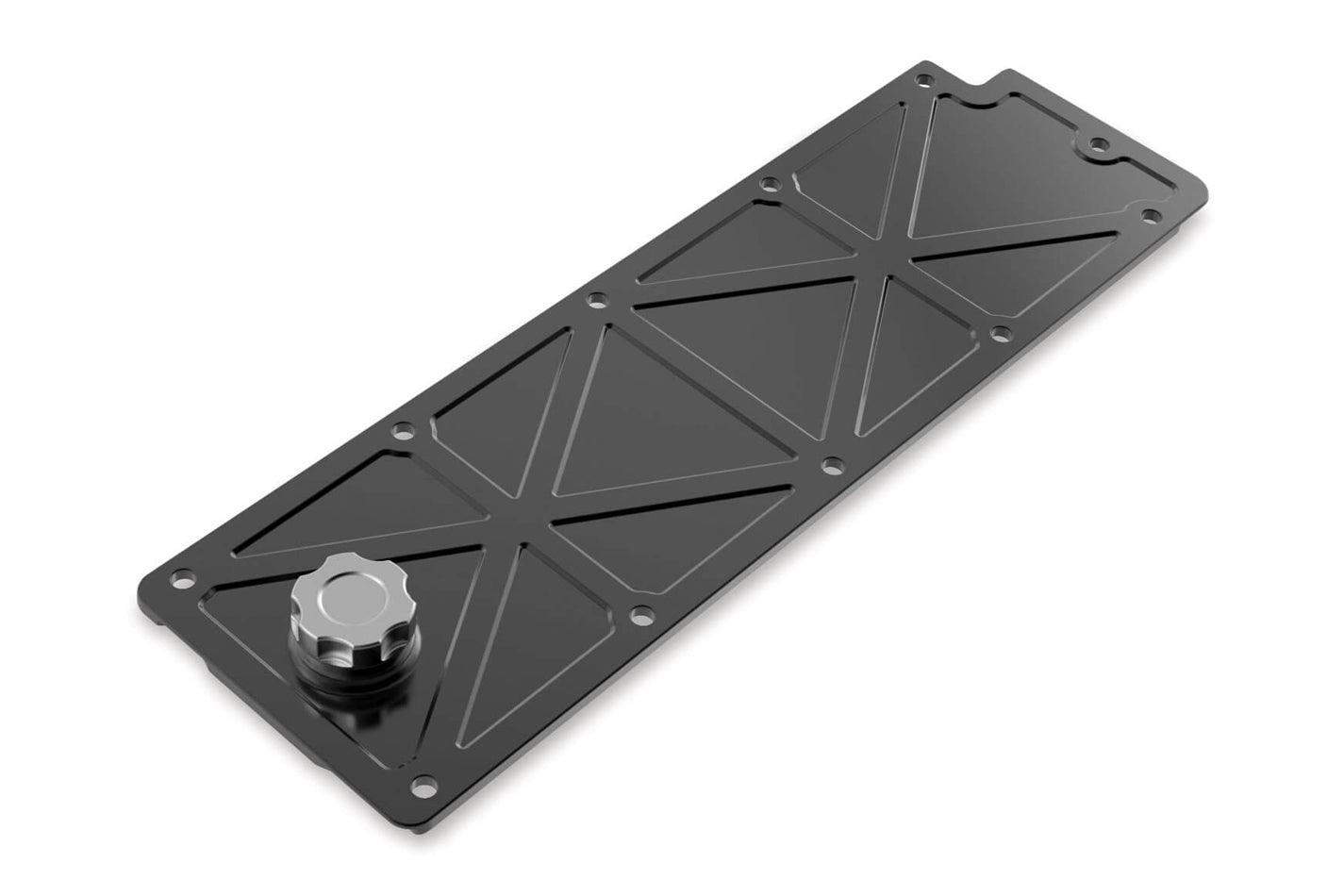 LS Valley Cover w/Oil Fill - Black - Burlile Performance Products