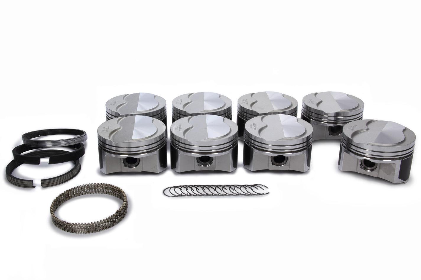 LS1 Domed Piston Set 3.903 Bore +4cc - Burlile Performance Products