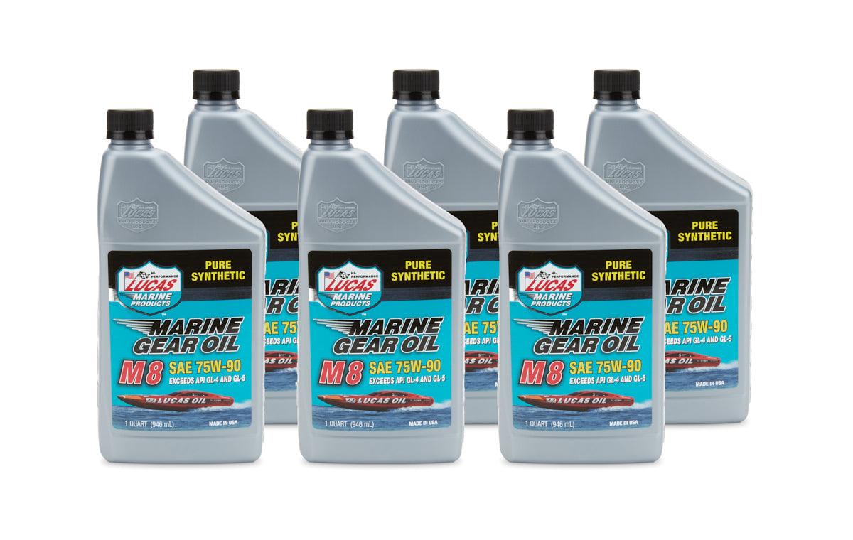 Marine Gear Oil M8 Case 6 x 1 Quart - Burlile Performance Products
