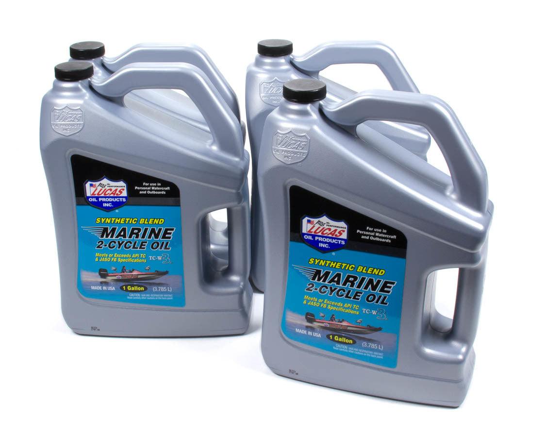 Marine Oil 2 Cycle Case 4 x 1 Gal Syn. Blend - Burlile Performance Products