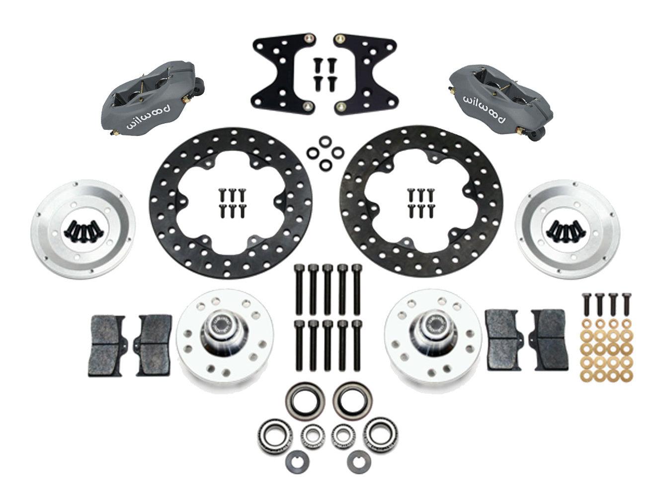 MD Drag Front Brake Kit Mustang II/Pinto - Burlile Performance Products