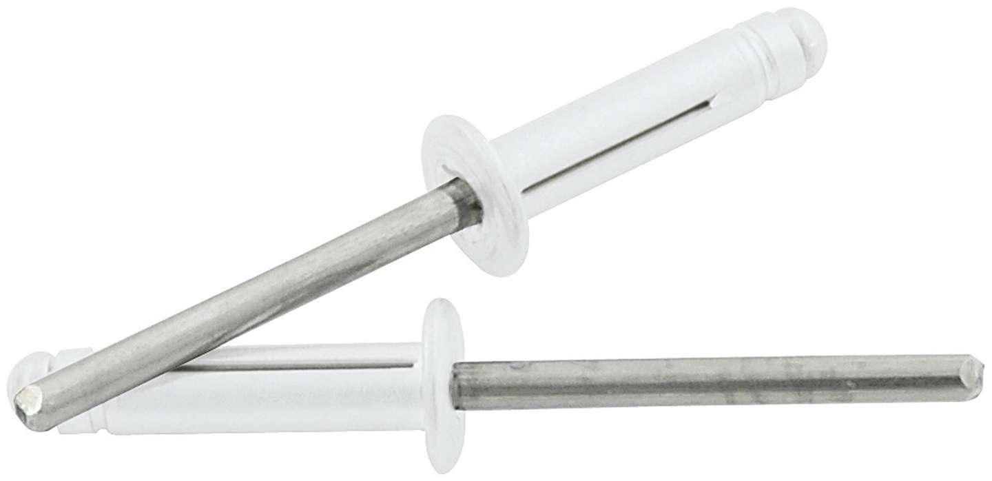 Md Hd Rivet 250Pk Silver Flange Type St Mandrel - Burlile Performance Products