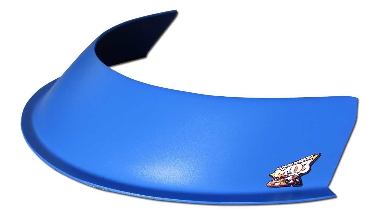 MD3 Air Deflector 3in Chevron Blue - Burlile Performance Products
