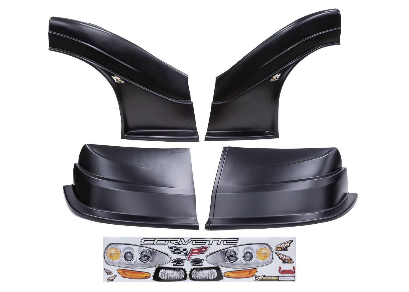 MD3 Evolution DLM Combo Corvette Black - Burlile Performance Products