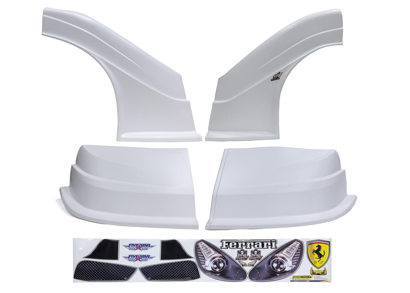 MD3 Evolution DLM Combo Ferrari White - Burlile Performance Products