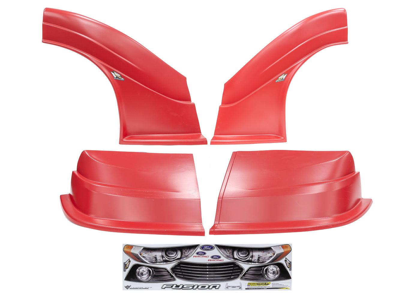 MD3 Evolution DLM Combo Fusion Red - Burlile Performance Products