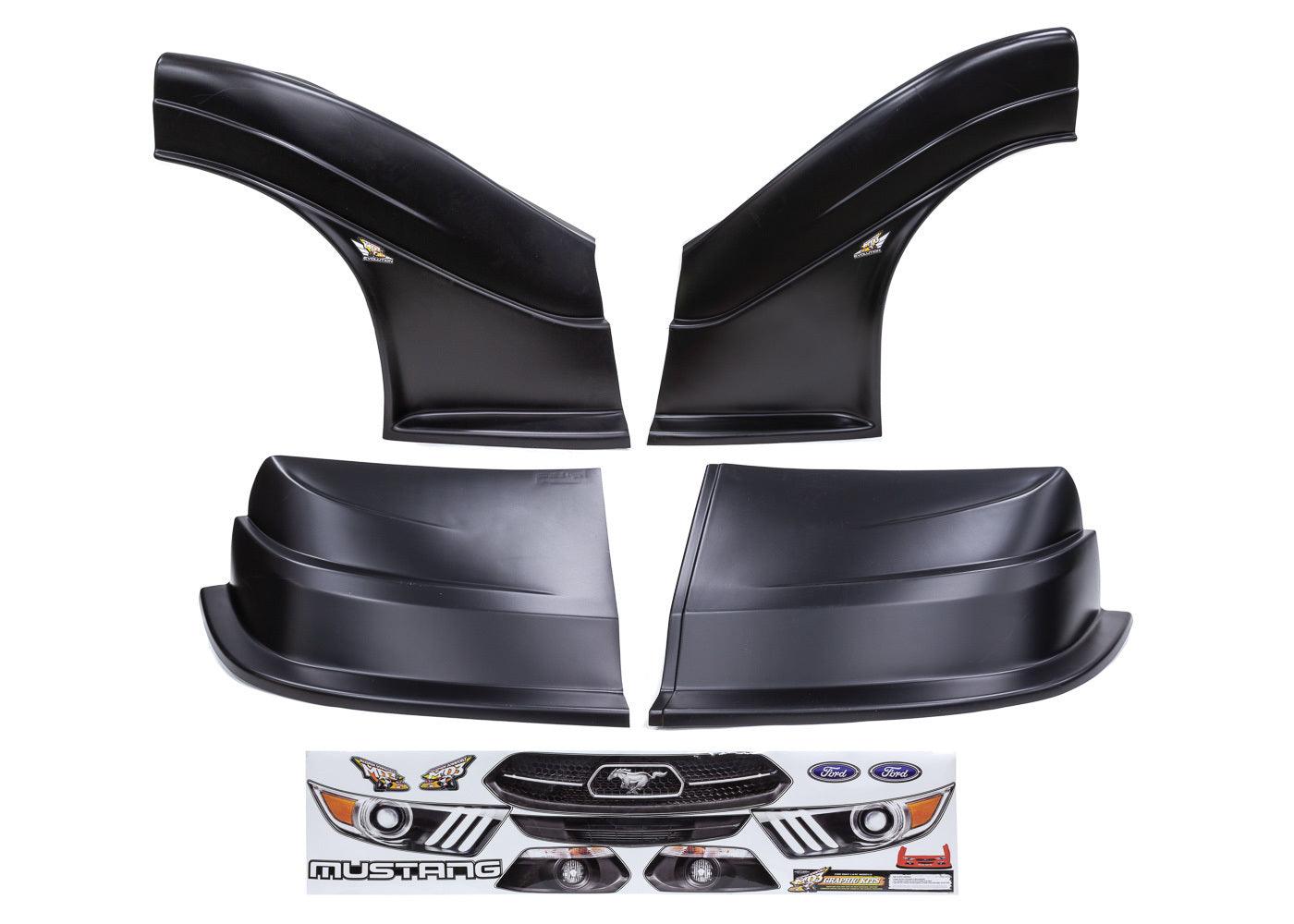 MD3 Evolution DLM Combo Mustang Black - Burlile Performance Products