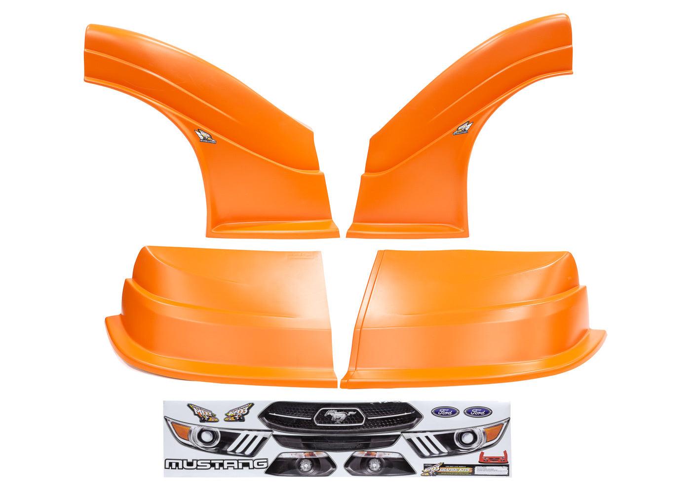 MD3 Evolution DLM Combo Mustang Orange - Burlile Performance Products