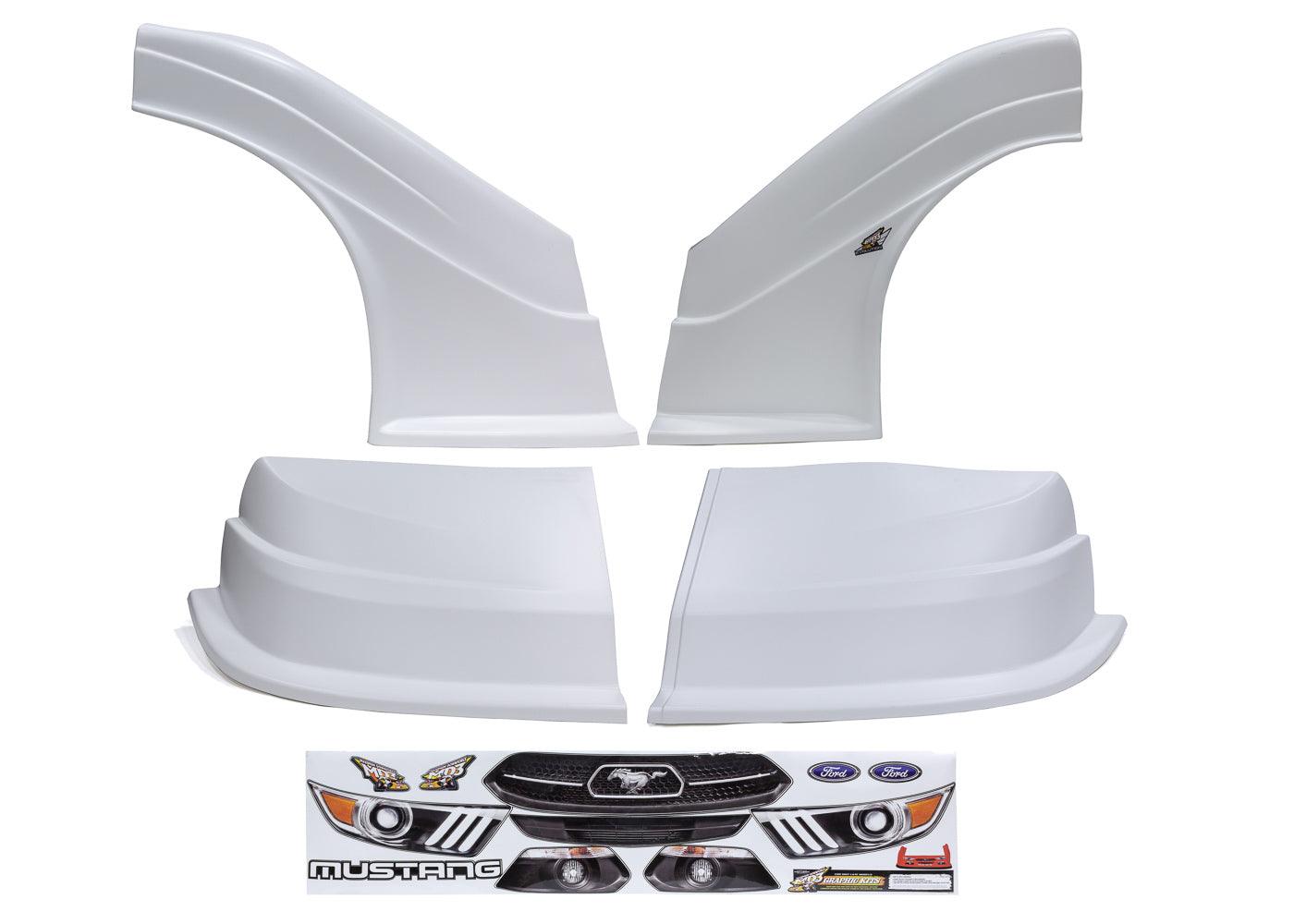 MD3 Evolution DLM Combo Mustang White - Burlile Performance Products