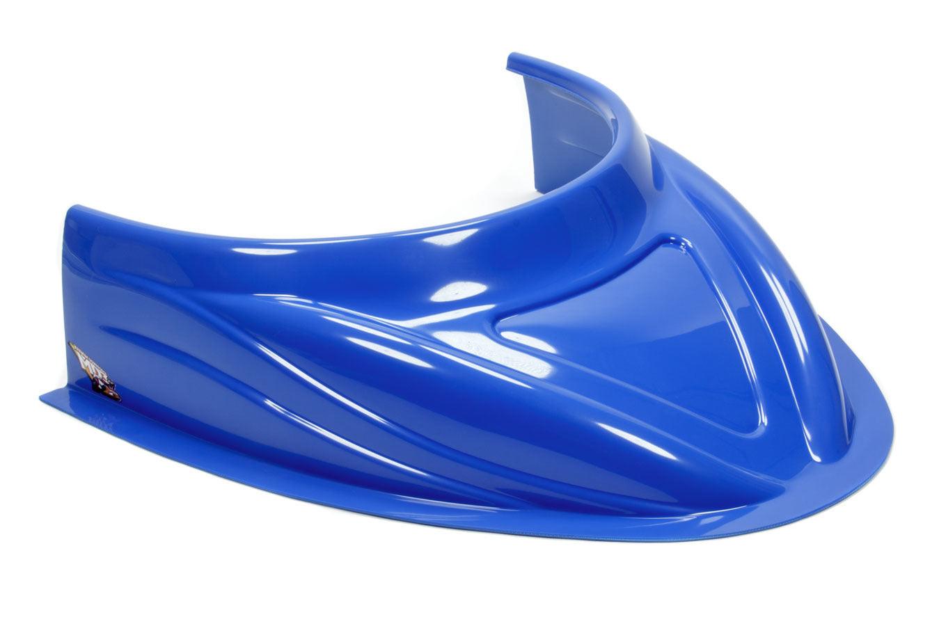 MD3 Hood Scoop 5in Tall Flat Chevron Blue - Burlile Performance Products