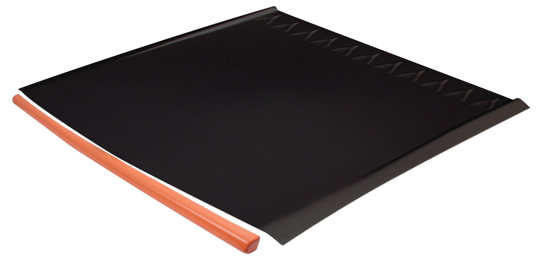 MD3 L/W Dirt Roof Black w/Bright Orange Cap - Burlile Performance Products