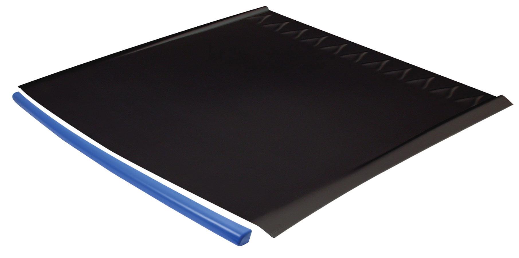 MD3 L/W Dirt Roof Black w/Chevron Blue Cap - Burlile Performance Products