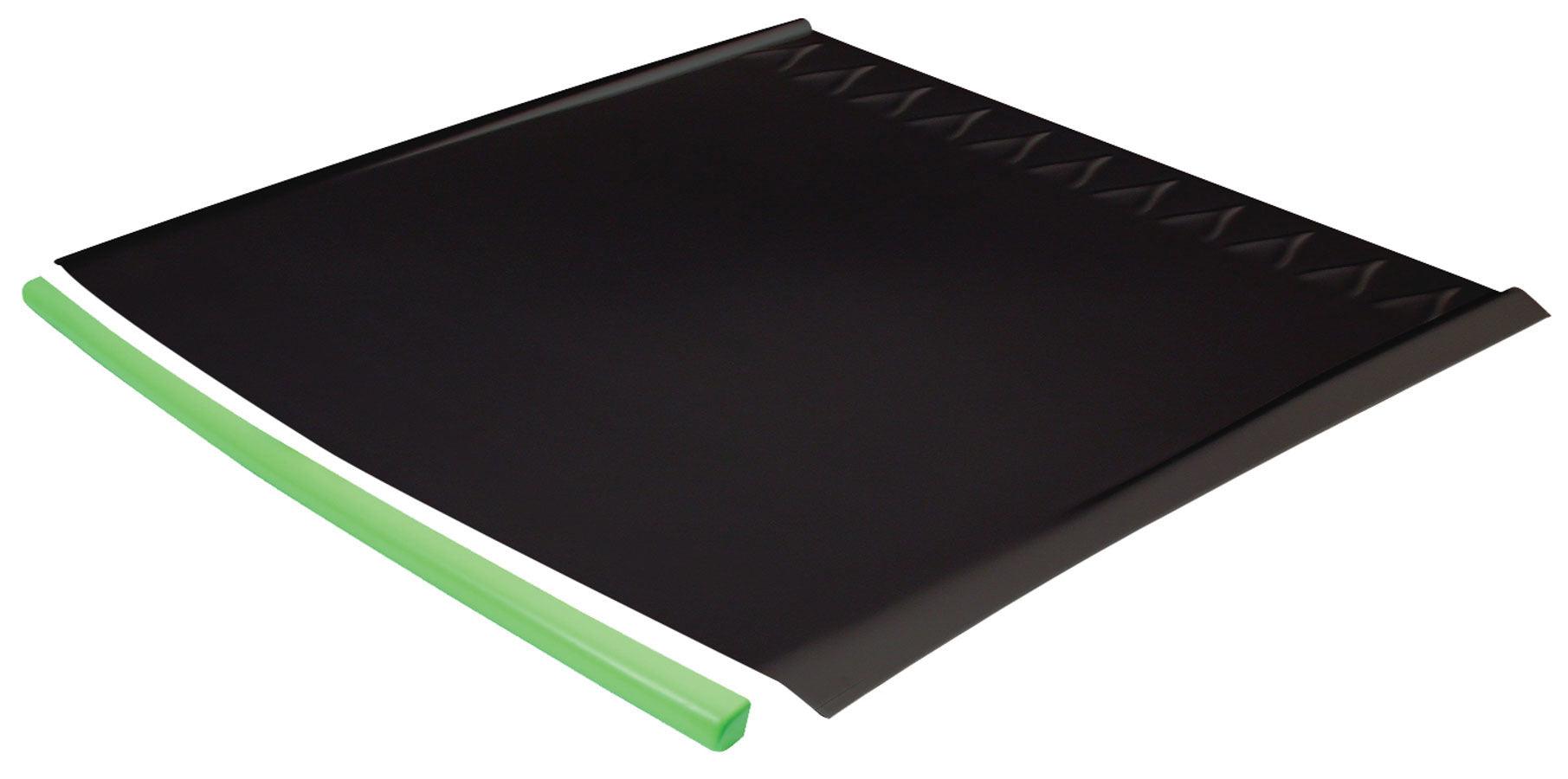 MD3 L/W Dirt Roof Black w/Lime Green Cap - Burlile Performance Products