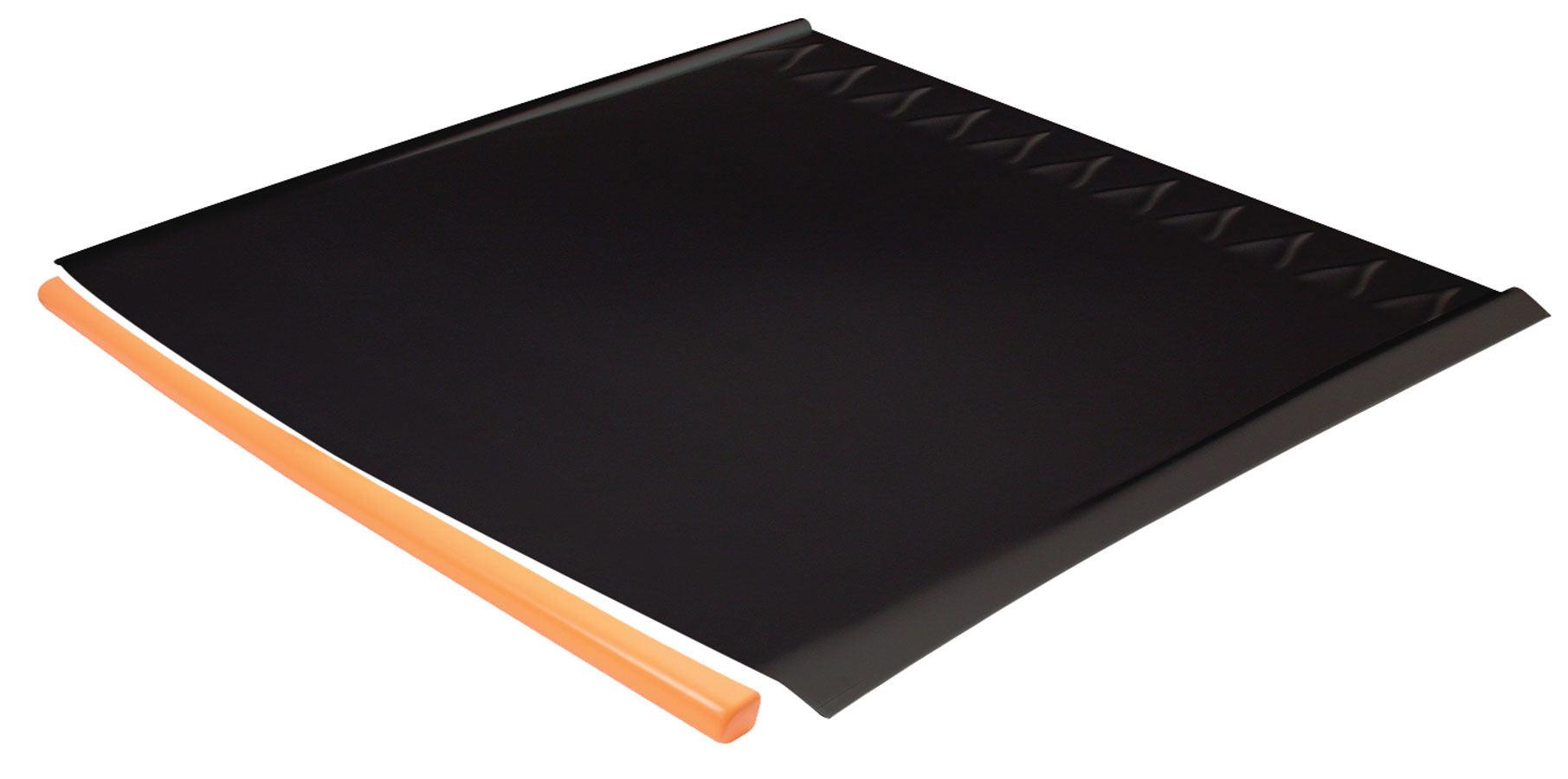 MD3 L/W Dirt Roof Black w/Orange Cap - Burlile Performance Products