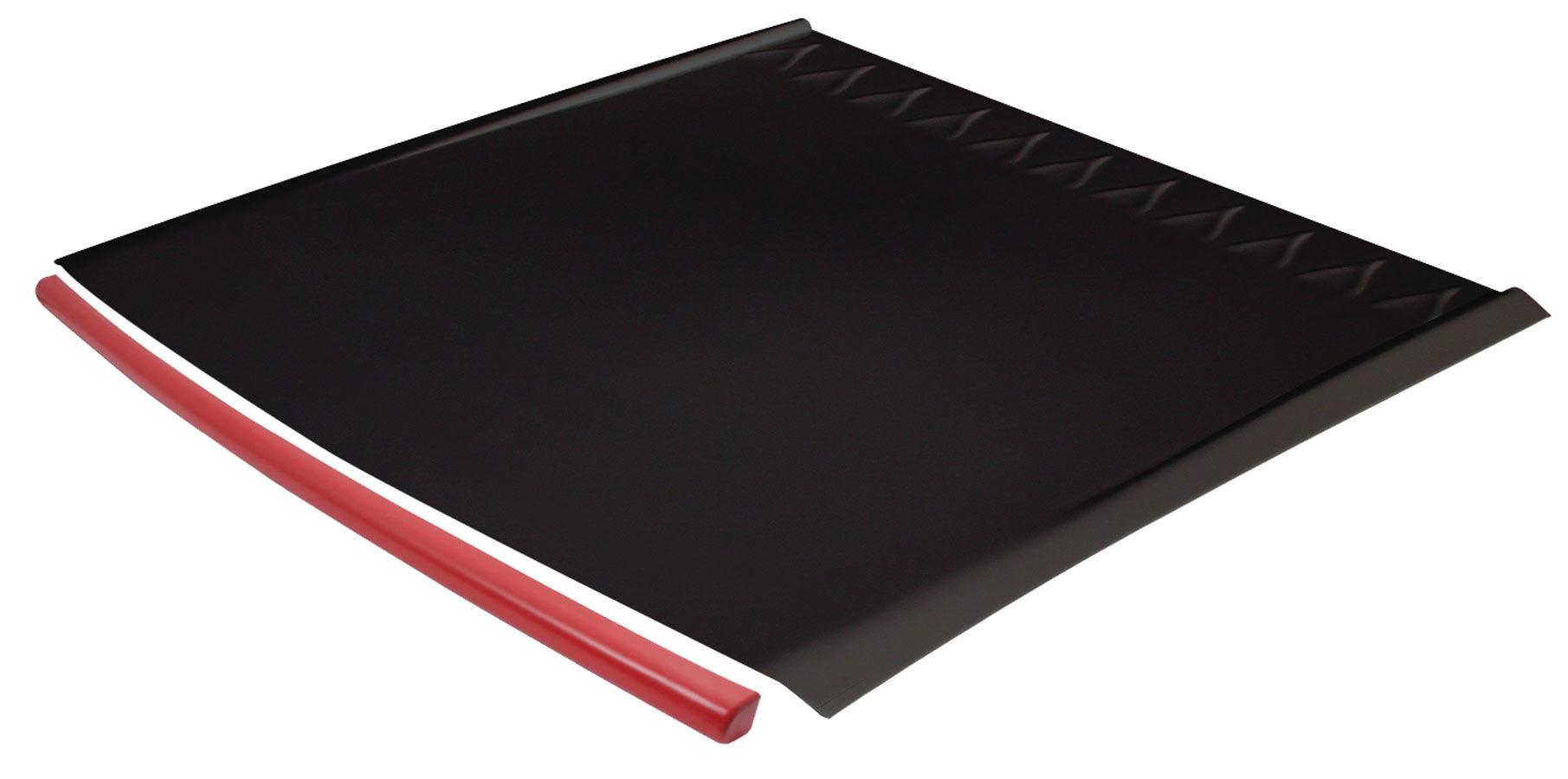 MD3 L/W Dirt Roof Black w/Red Cap - Burlile Performance Products